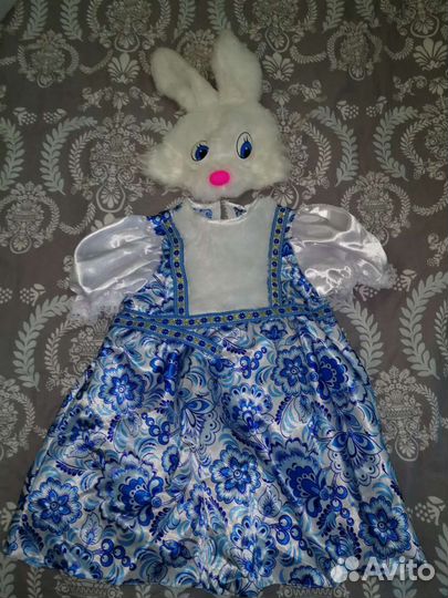 Карнавальные костюм, зайка