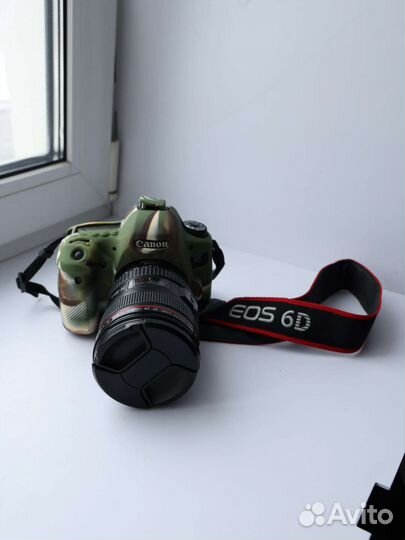 Камера canon 6D, объектив canon L 24-105