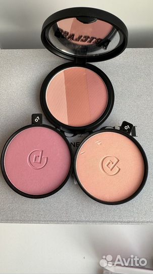 Румяна Collistar, Clarins, Givenchy, Guerlain