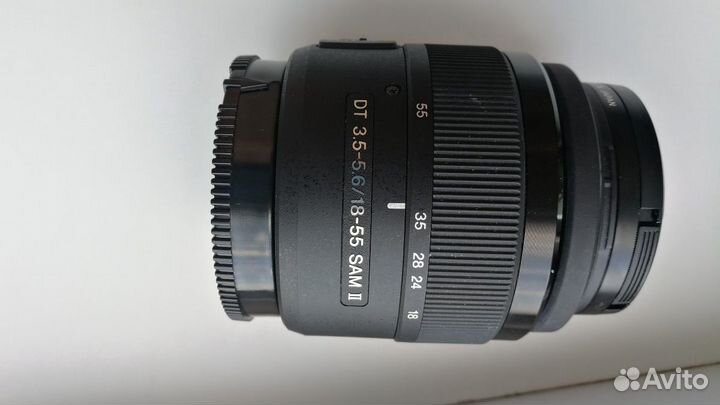 Объектив Sony a dt3.5-5.6/18 55sam 2, зарядное