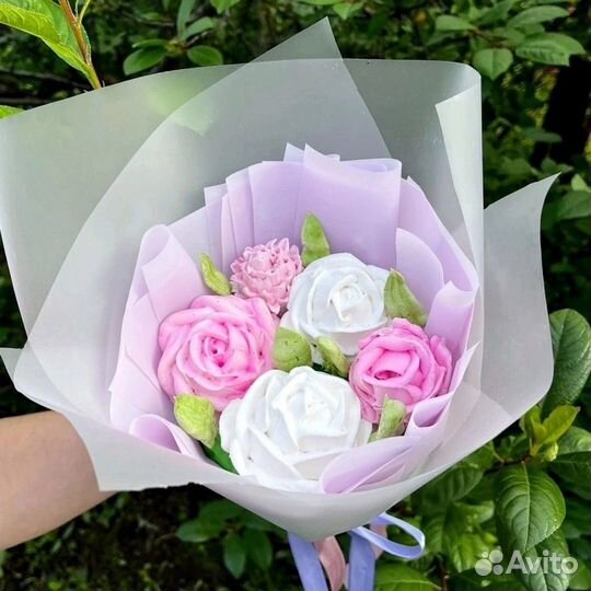 Зефирные букеты