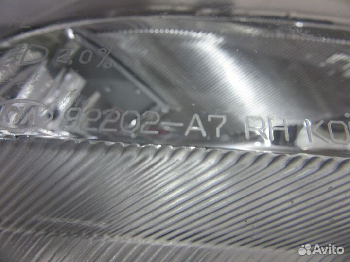 Фара противотуманная правая Kia Cerato