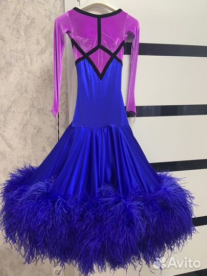 Платье для бальных танцев стандарт ю1