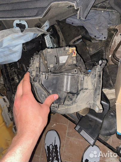 Блок вентилятора печки с реостатом