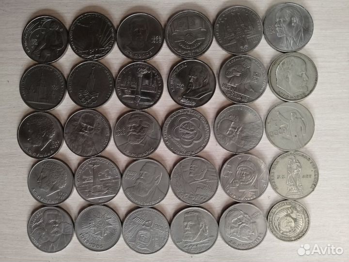 Юбилейные рубли СССР