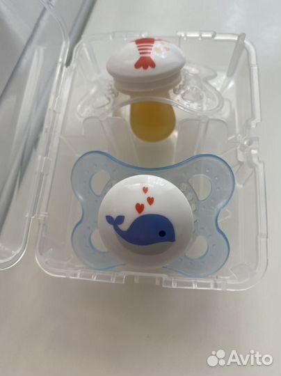 Пустышки mam латексные