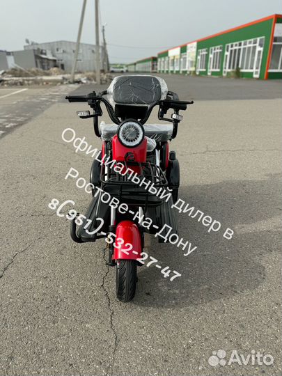 Электро трицикл Рикша 800W