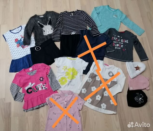 Вещи для девочки 4 5 лет пакетом