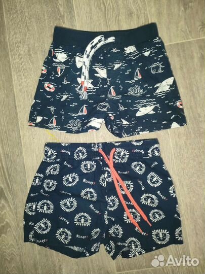 Шорты для мальчика близнецы двойняшки 92 98