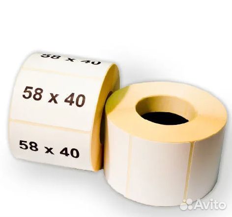 Термоэтикетки 58 40