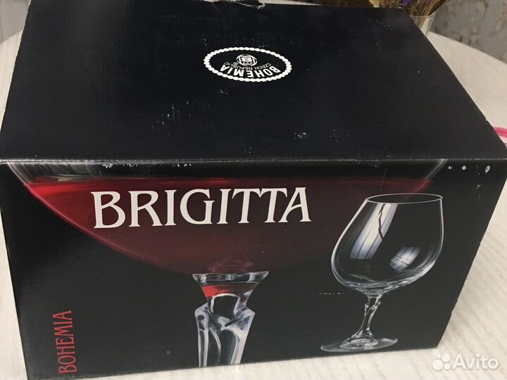 Бокалы для вина богемия