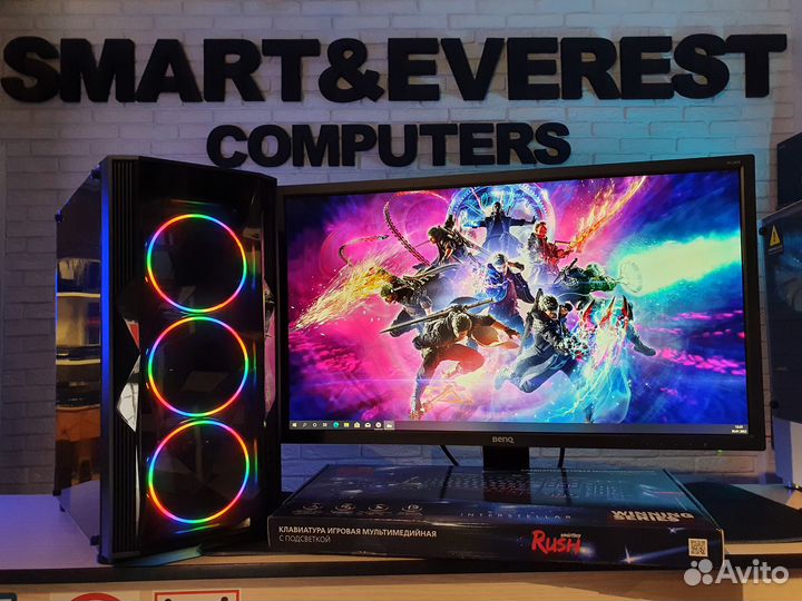 WoW i3 12100+PC Gaming+RX 5700XT 8GB+cool This