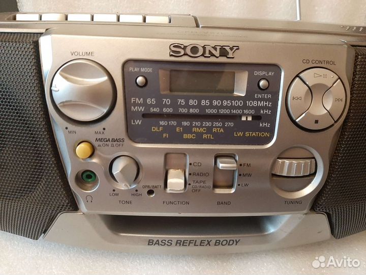 Магнитола Sony cfd-v27l