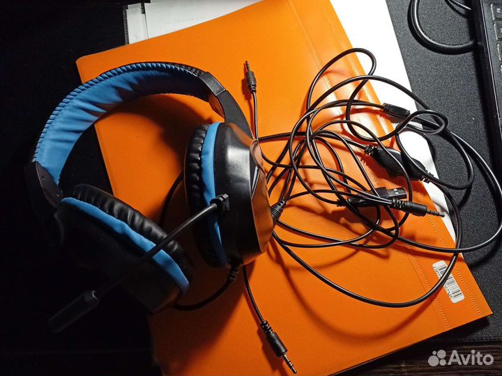 Игровые наушники с микрофоном