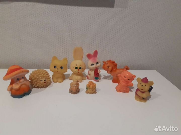 Резиновые игрушки СССР