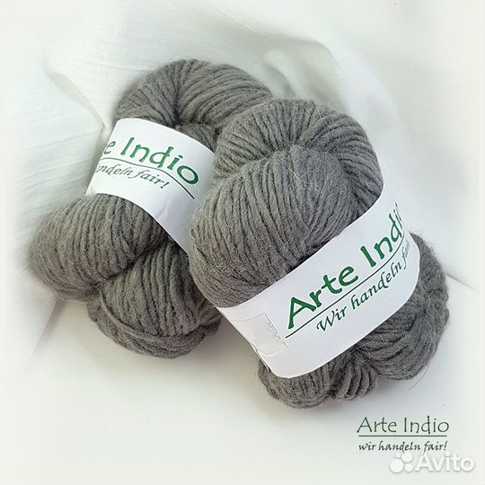 Пряжа беби альпака, натуральный цвет