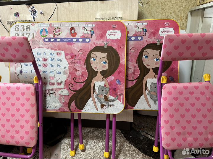 Детский стол и стул ника