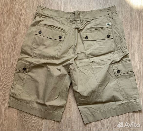 Мужские шорты карго. Lacoste Cotton Cargo Short ор