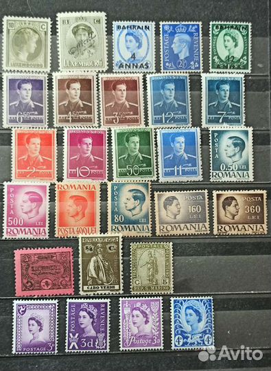 Почтовые марки 1920-60хх годов MNH