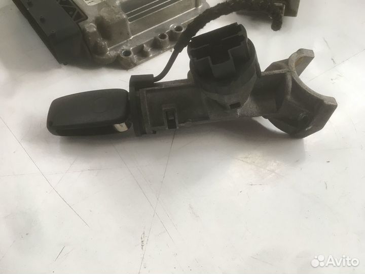 Эбу двс Фиат Дукато 244 (комплект) 0281014839