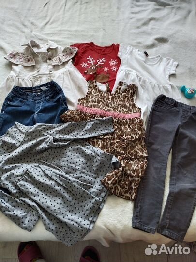 Вещи пакетом на девочку 3 года