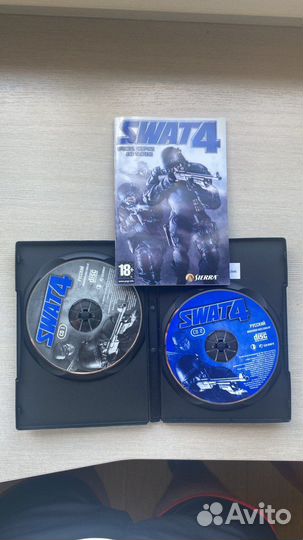 Swat 4. Sierra. CD с игрой