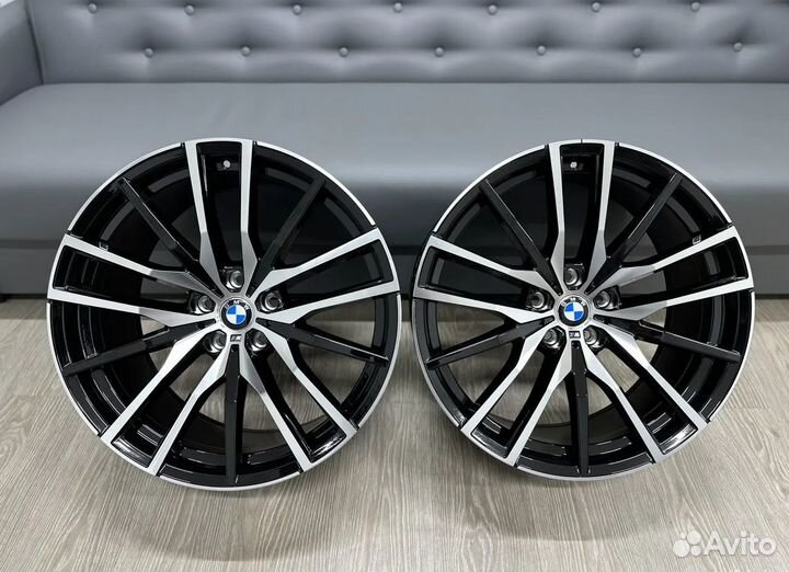 Диски разношир WM333 на X5 X6 R20 5*120 BMW F15 F1