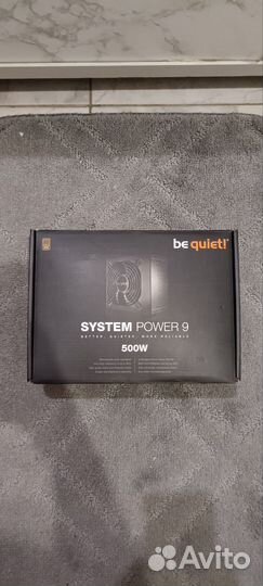 Блок питания be quiet system power 9 500w