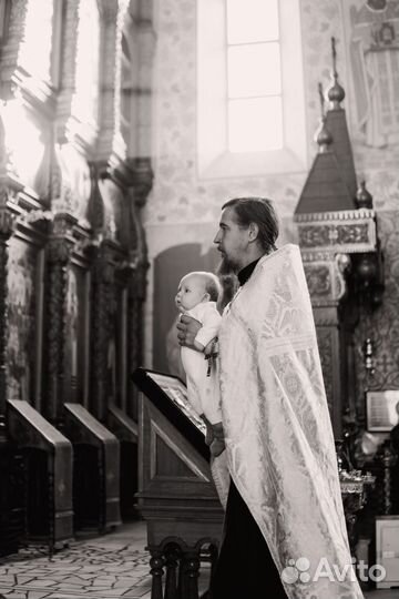 Фотосъёмка/видеосъёмка крещения