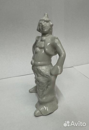 Клоун Вербилки лфз Фарфор дмитровский РСФСР СССР