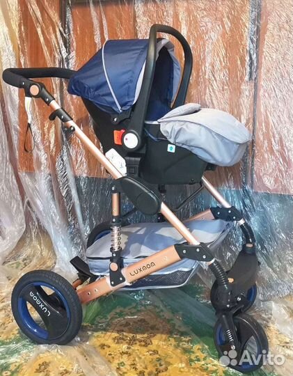 Новaя коляска luхmom вcесезоннaя трaнсформер
