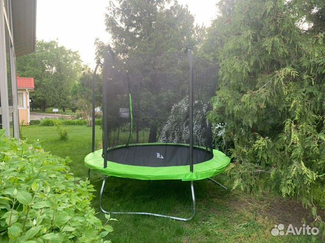Батут каркасный с защитной сеткой 240 см