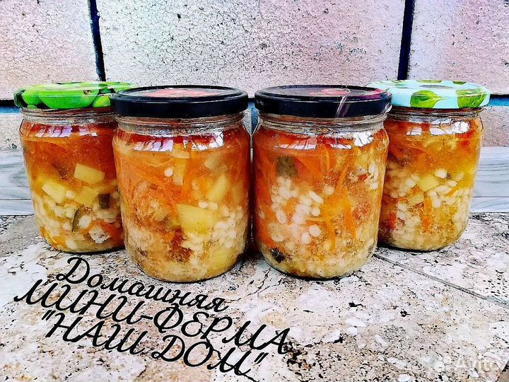 Домашний Рассольник с мясом кролика(Халяль)