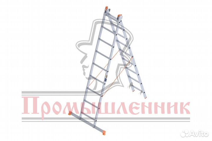 Двухсекционные лестницы
