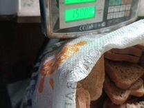 Хлеб, сухари(10р./кг), мясо куры - для живот