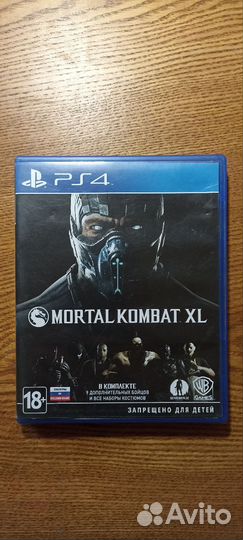 Mortal kombat XL на пс 4