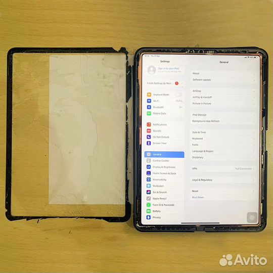 Замена стекла iPad