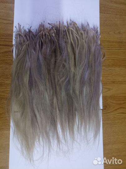 Волосы на капсулах