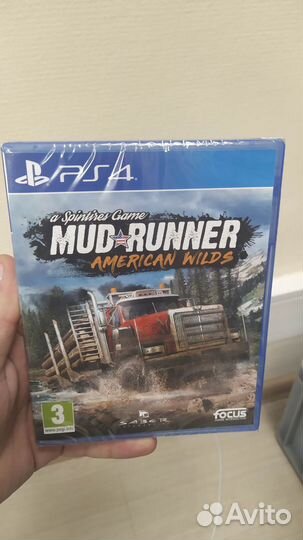 Spintires: mudrunner american wild PS4, русская В