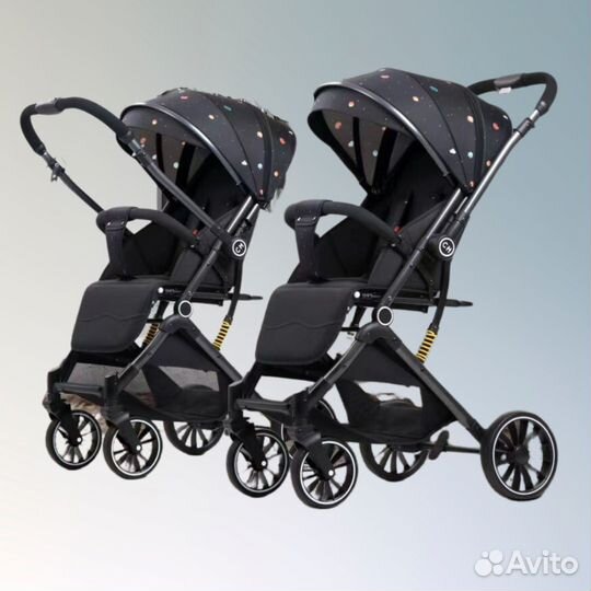 Коляска с перекидной ручкой Luxmom
