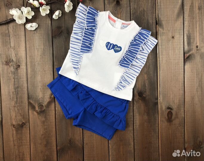 Костюм с шортами для девочки Original Marines