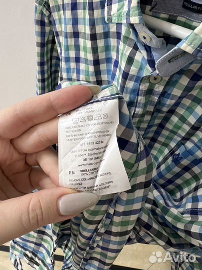 Рубашка мужская Marc O'Polo клетчатая