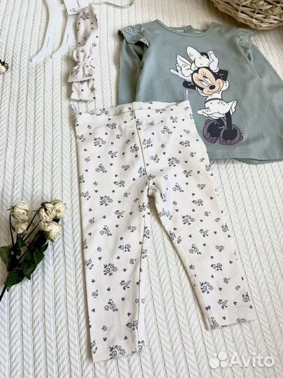 Нарядный костюм для девочки 74 C&A