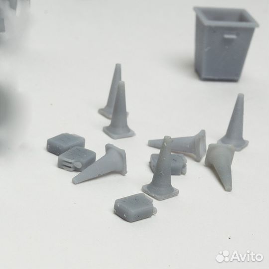 Набор, бочка, канистра, забор по-2, инструменты