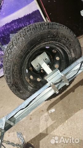 Прицеп Кронштейн запасного колеса нива