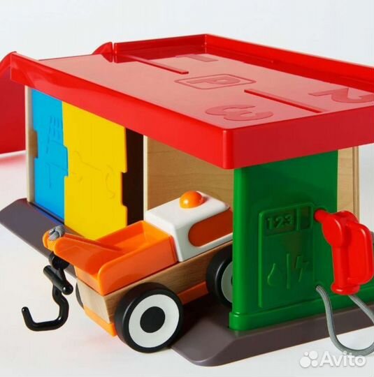 Гараж с эвакуатором lillabo IKEA лиллабу