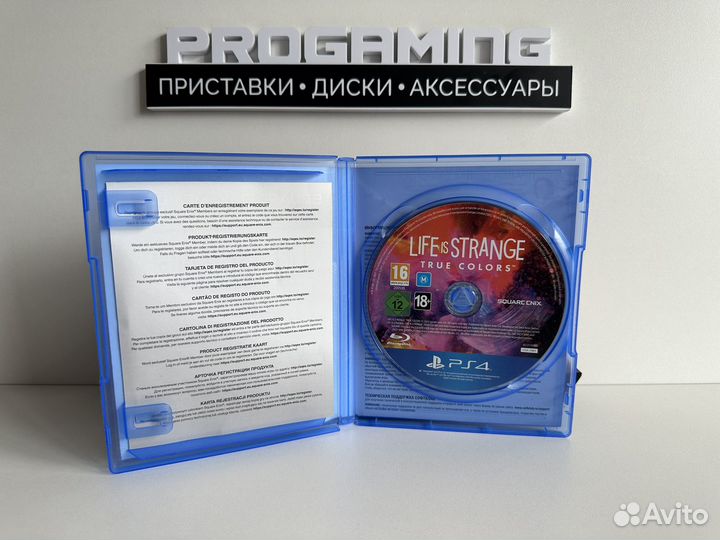 Life is strange диск для Sony PS4 PS5