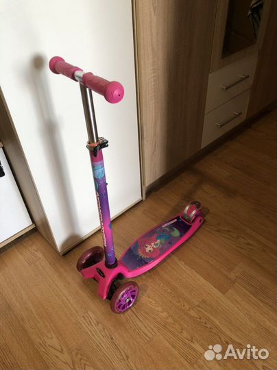 Самокат детский трехколесный бу