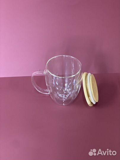 Стекляная кружка