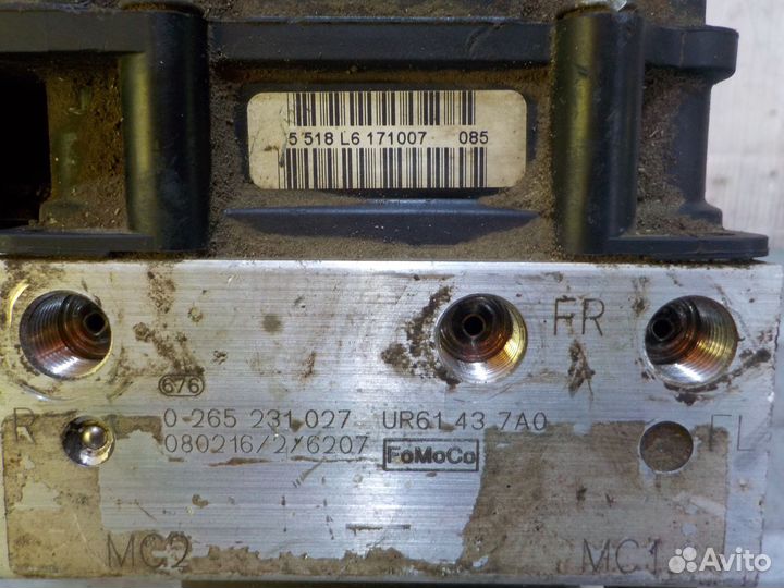 Блок управления абс Мазда BT50 BT-50 1 2.5 TDI